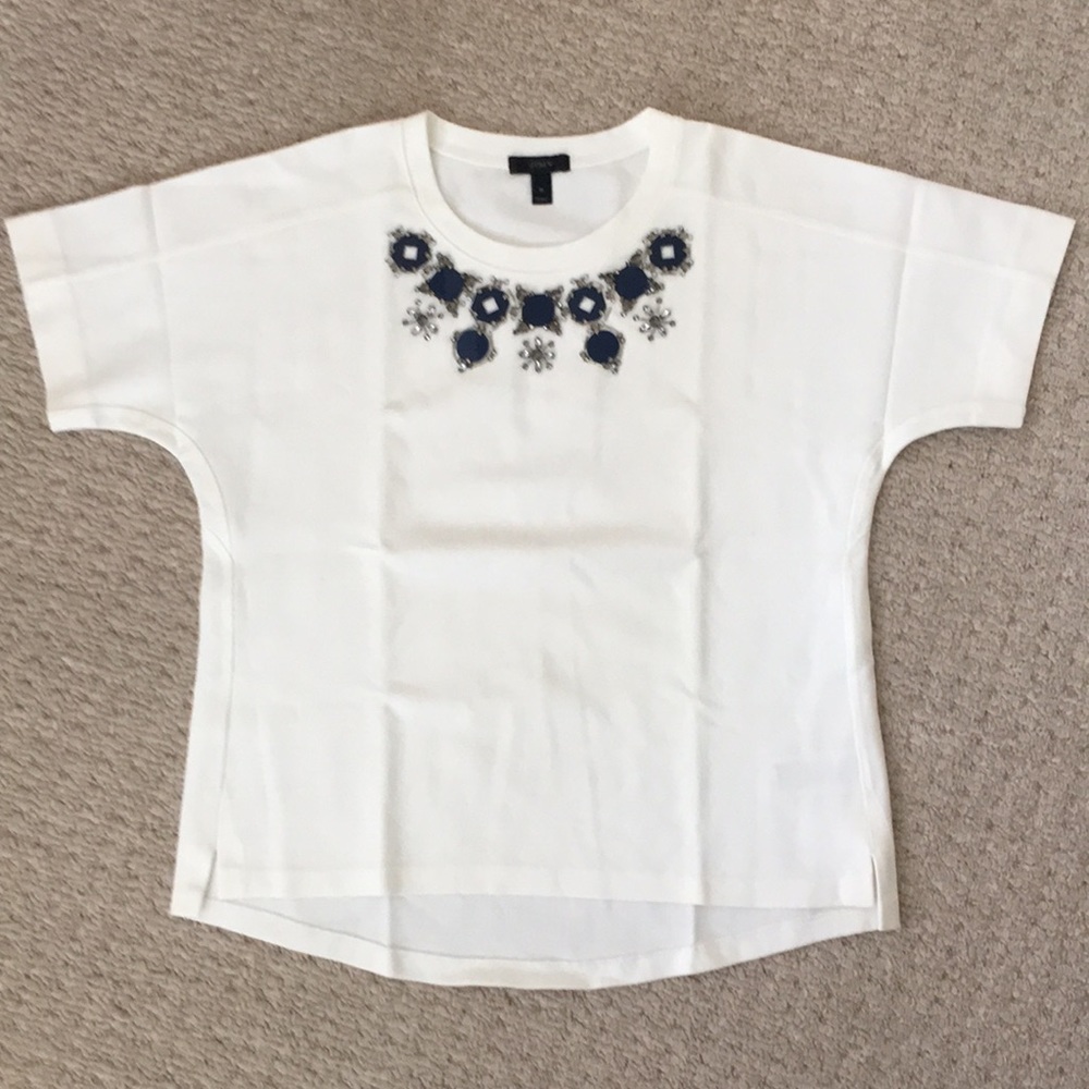 NWOT J Crew Knit Sweatshirt Style Top